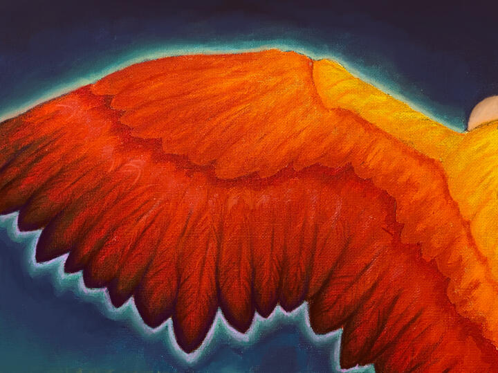 Phoenix wing art